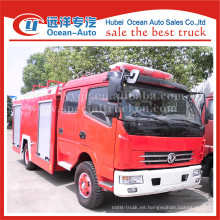 4000L tanque de agua Dongfeng dlk camión de bomberos